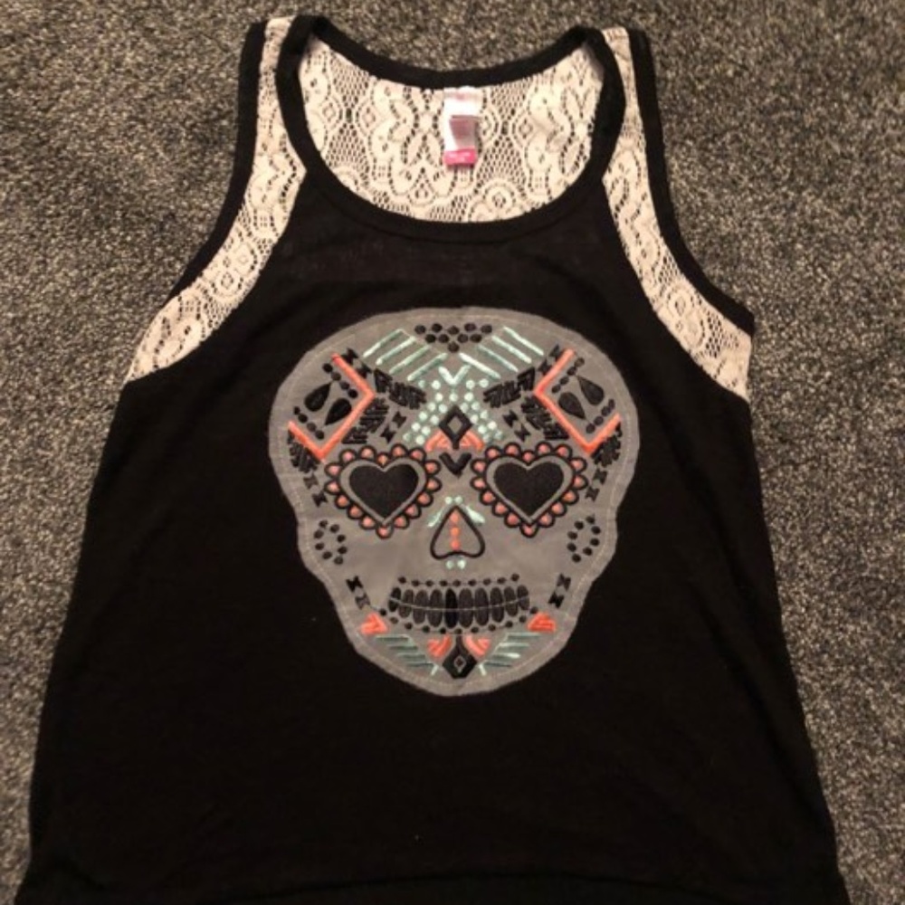 Skull Tank Top